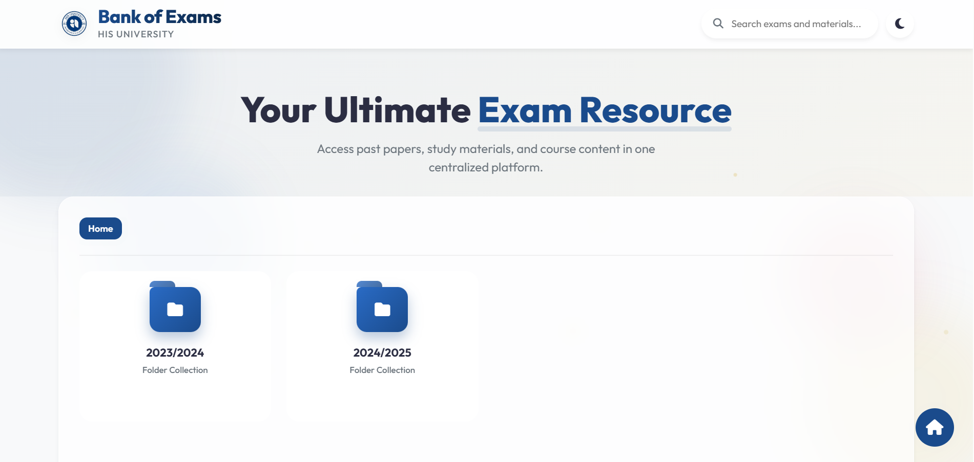HIS Exam Bank